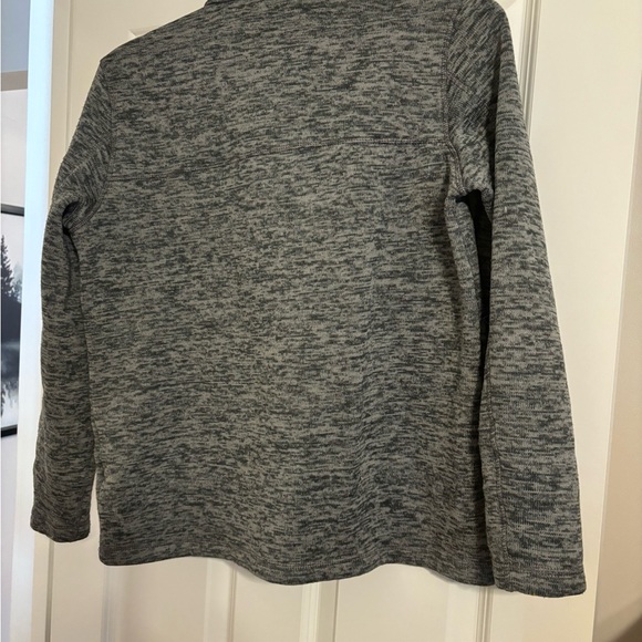 Grey Land’s End Quarter-Zip Sweater, size L. - Picture 1 of 4